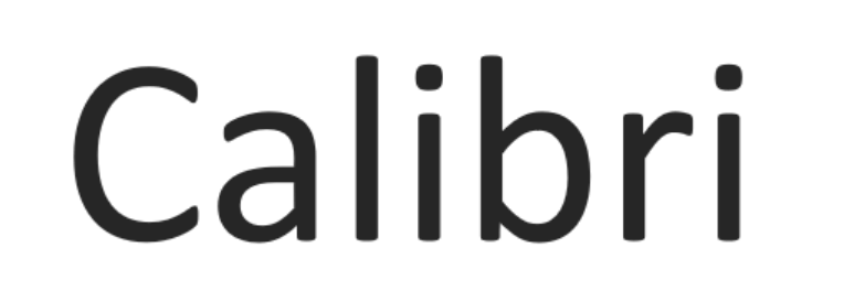 calibri font download free mac